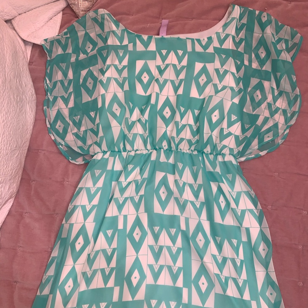 Francesca’s Blue/Green Dress